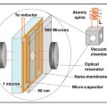 Amplify faint electrical signals using the motion of a nanomechanical membrane