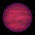 An artist's impression of a brown dwarf similar to J1047+21
