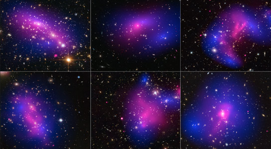 Chandra and Hubble Find Clues that May Help Identify Dark Matter