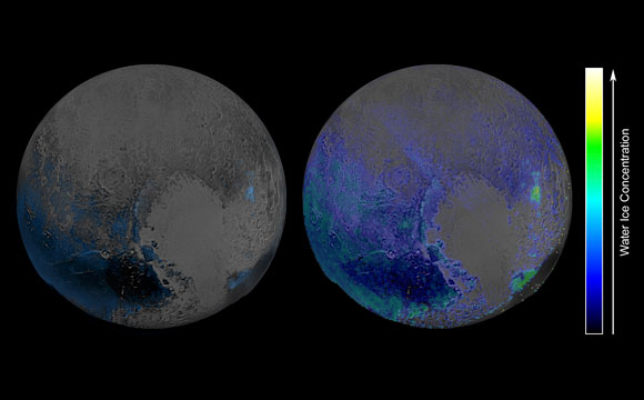 New Horizons Spacecraft Reveals More Water Ice on Pluto’s Surface Than Previously Thought
