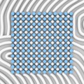 Chips with self-assembling rectangles