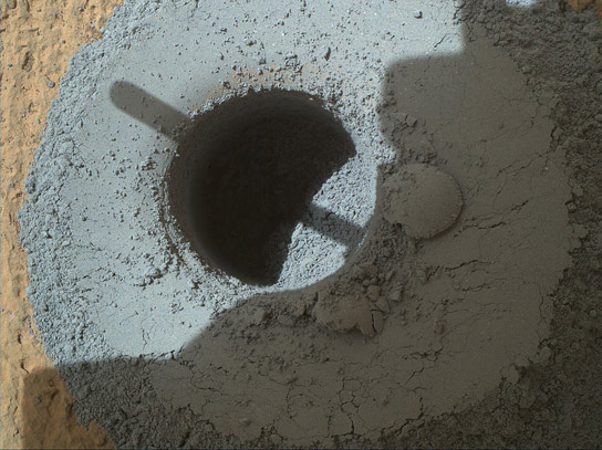 NASA’s Curiosity Rover Drills at ‘Telegraph Peak’