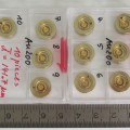 Gold lenses used to create gamma optics
