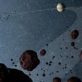 Jovian Trojans are uniformly dark with a hint of burgundy color