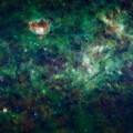 Milky Way galaxy Mosaic of Images from WISE