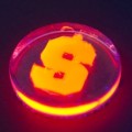 Nanorods created with firefly enzymes glow orange