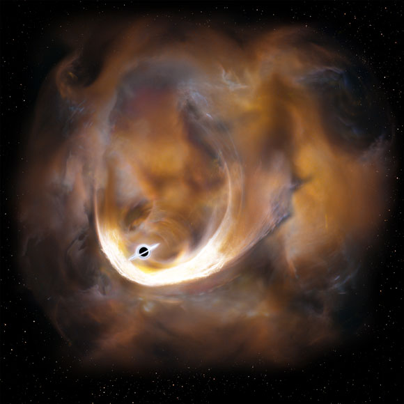Nobeyama Radio Telescope Detects Signs of an Invisible Black Hole