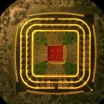 Optical micrograph of the 8-channel CMOS voltage-clamp current preamplifier