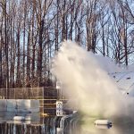 Orion Mockup Takes Final Splash Test