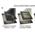 Paintable battery concept