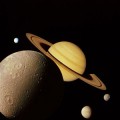 Saturnian system montage