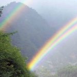 Twin Rainbows Simulated In 3D