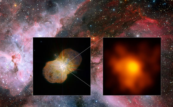 VLT Provides Highest Resolution Image to Date of Eta Carinae
