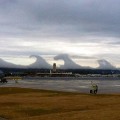 Wind Shear Makes Tsunami Shaped Clouds