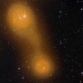 a bridge of hot gas that connects galaxy clusters