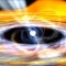 artist's impression of an accreting X-ray millisecond pulsar