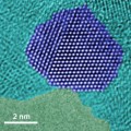 atoms on the surface of an industrial catalyst used in methanol production