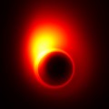 black hole in M87 distorts the appearance of the jet near the event horizon