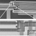 carbon nanotube transistors (CNTs) arranged in an integrated logic circuit
