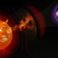 events on the sun changing the conditions in Near-Earth space