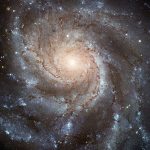 galactic image taken by the Hubble Space Telescope