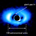 infrared image of the protoplanetary disk around PDS 70