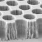 microscope image of the tungsten photonic crystal