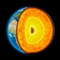 penetration of molten iron into the mantle caused by a morphological instability