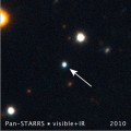 supermassive black hole shredded and absorbed a star