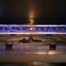 Synchotron casting light on air particles