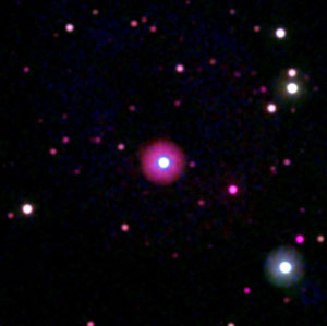 view of HD 189733b's star