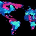 visualization of global groundwater depletion