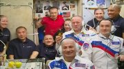 10 ISS Crew Members Zvezda Service Module