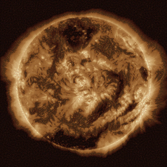 100 Millionth Image from SDO's AIA - Mosaic