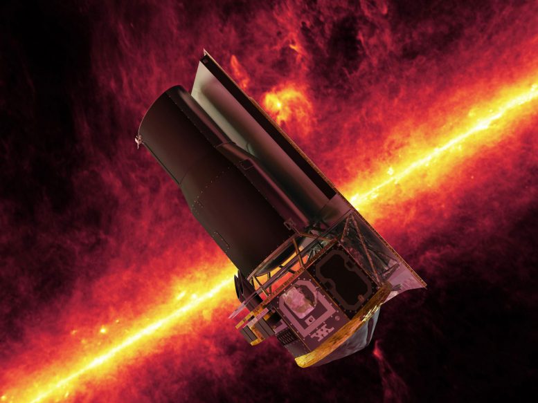 15 let v vesolju za vesoljski teleskop Spitzer