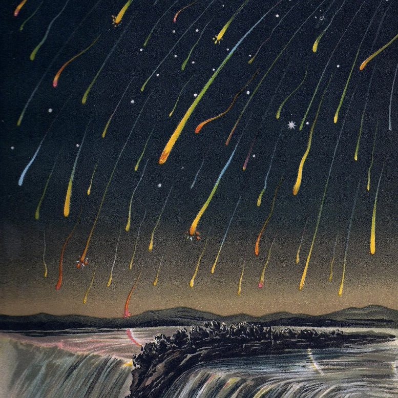 1833 Leonid Meteor Storm Crop