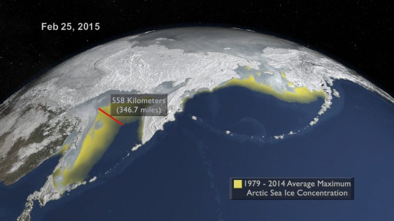 2015 Arctic Sea Ice Maximum Annual Extent Is Lowest On Record