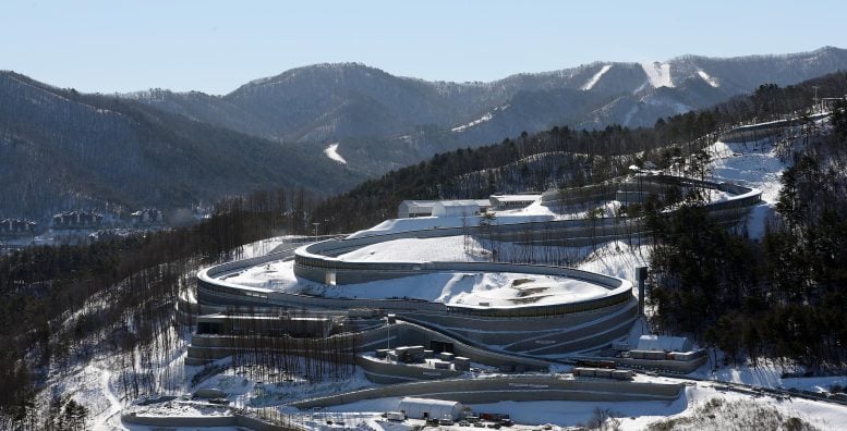 Track at the 2018 Winter Olympics in Pyeongchang