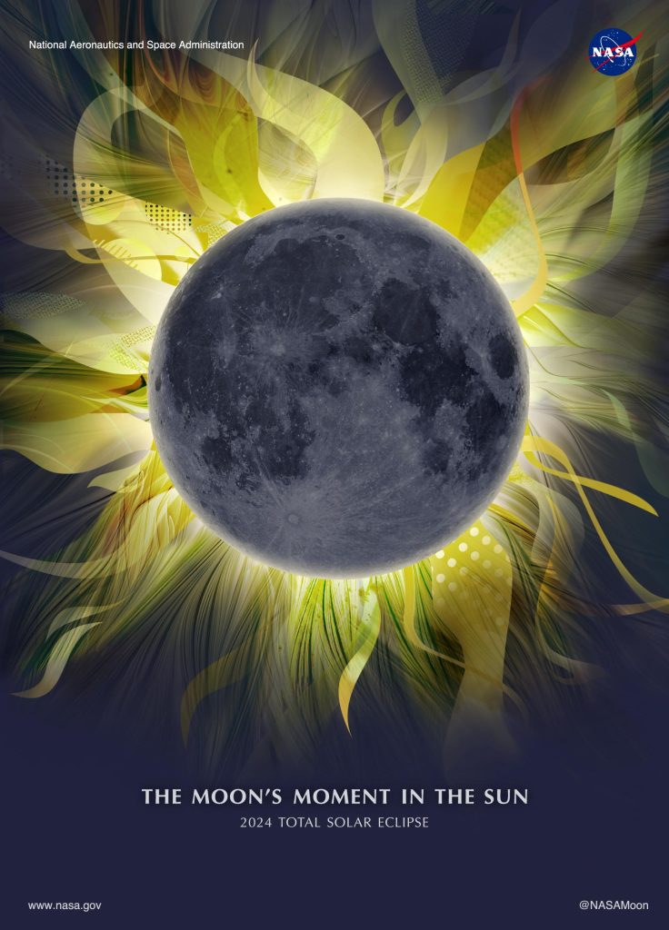 2024 Solar Eclipse Poster
