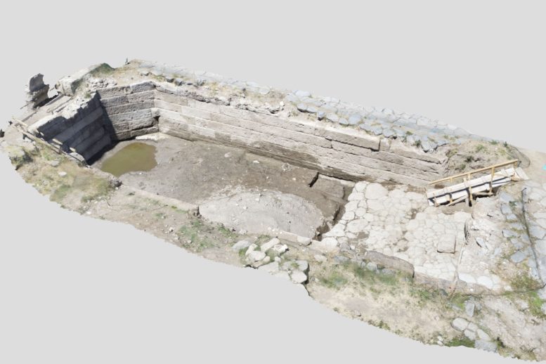 3D Model of the Ancient Roman Water Basin