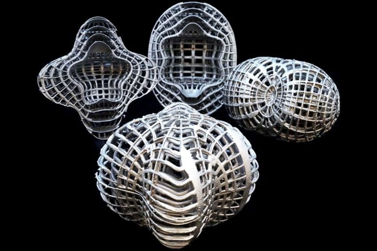 3D Printed, Hybrid Aluminum and Rubber Cloaking Device