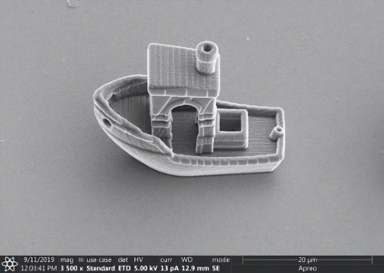 3D Printed Microboat