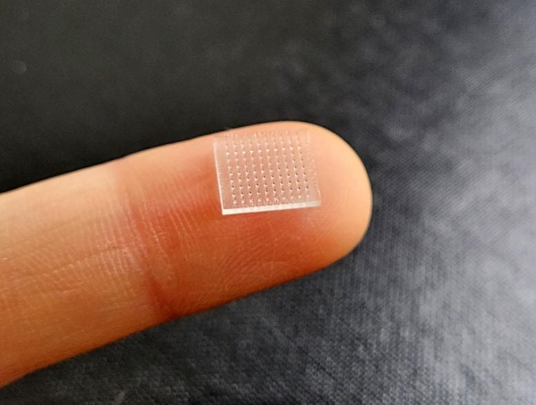 3D Printed Microneedle Vaccine Patch