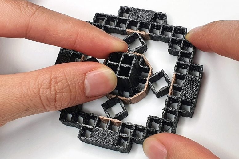 3D Printed Structures Comprised of Repetitive Cells