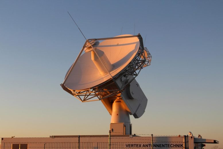 4 5 M Antenna New Norcia Western Australia Tracking Station