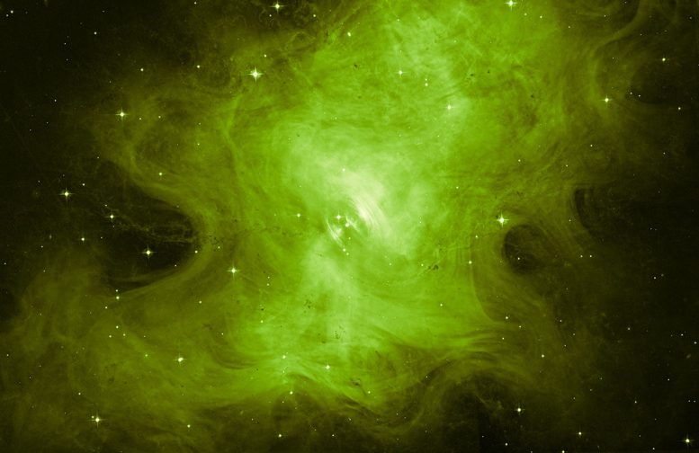 A Dead Star's Ghostly Glow