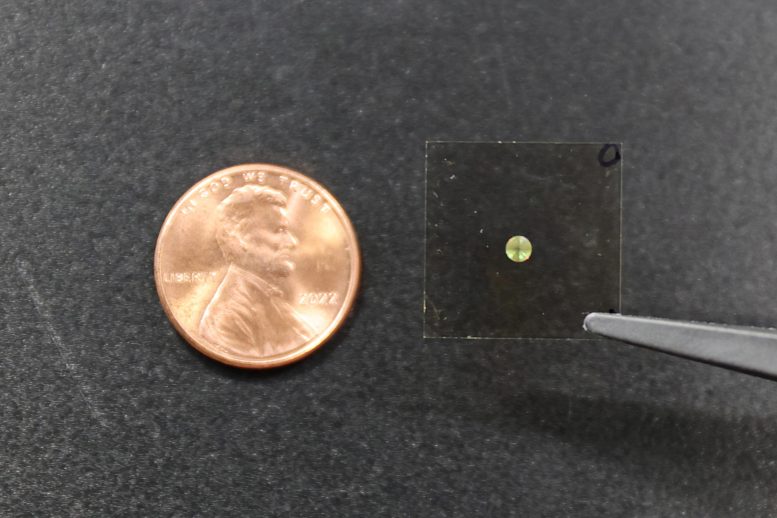 A Metasurface Compared to a Penny