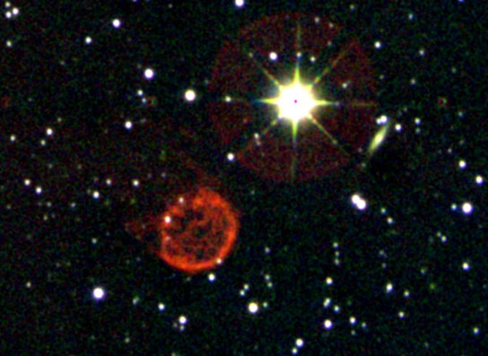 A Newly Discovered Photogenic Planetary Nebulae