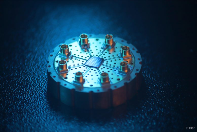 A Platform for an Array of 36 Mechanical Resonator Devices