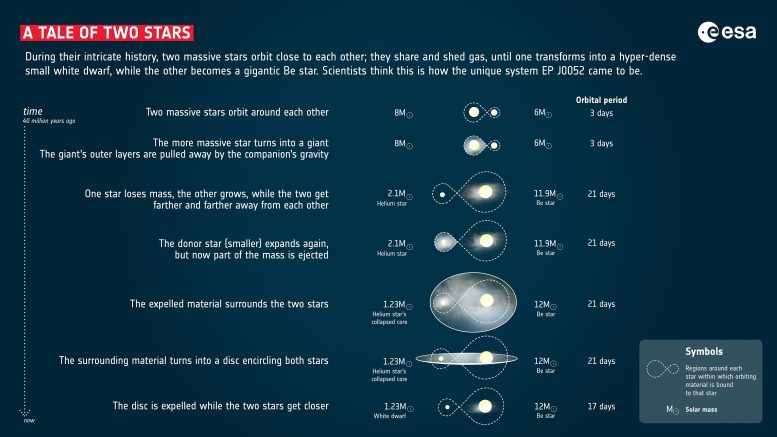 A Tale of Two Stars Infographic